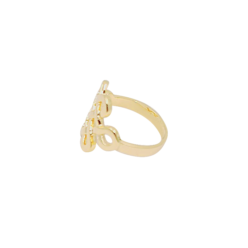 Mystic Knot Ring in Yellow Gold