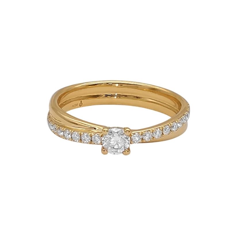 Opulenti Moissanite Engagement Ring