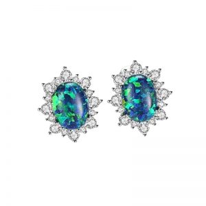 dark-green-opal-silver-stud-earrings